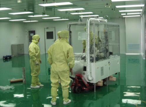 無塵精密設(shè)備搬運現(xiàn)場